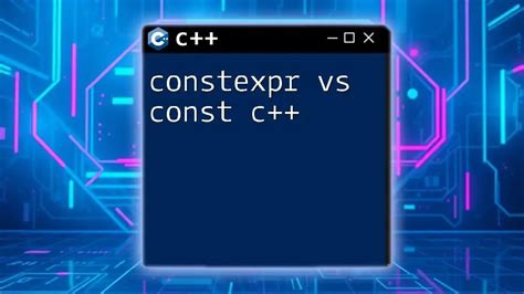 constexpr vs define|c++ const vs constexpr.